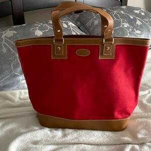Vibrant Red Satchel
